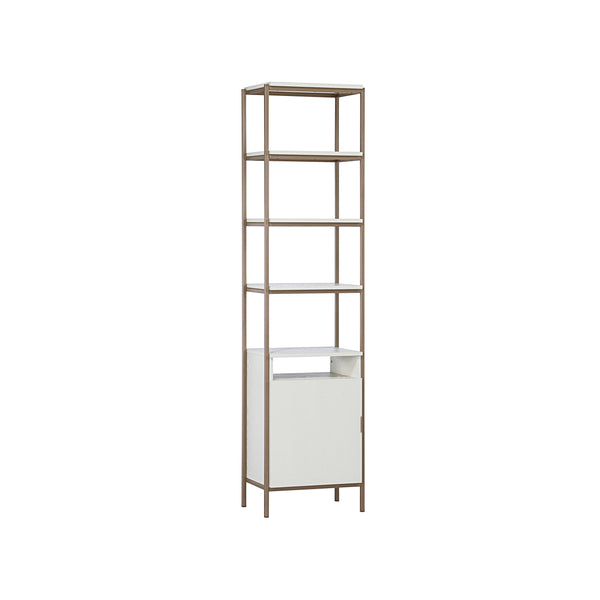 Ambrose Modular Bookcase Small - Champagne Gold - Cream