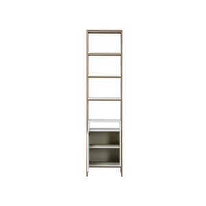 Ambrose Modular Bookcase Small - Champagne Gold - Cream