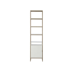 Ambrose Modular Bookcase Small - Champagne Gold - Cream