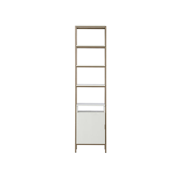 Ambrose Modular Bookcase Small - Champagne Gold - Cream