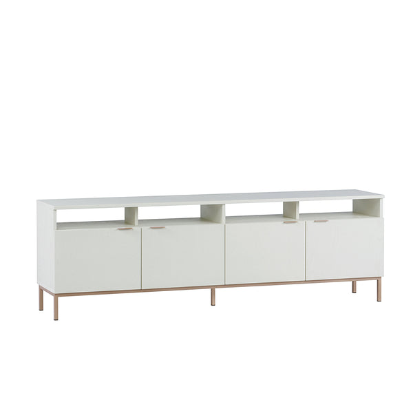 Ambrose Modular Storage Cabinet - Champagne Gold - Cream