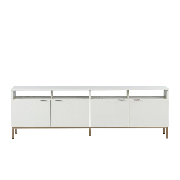 Ambrose Modular Storage Cabinet - Champagne Gold - Cream