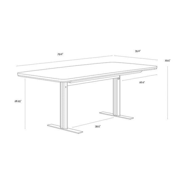 Ambrosia Dining Table - 79"