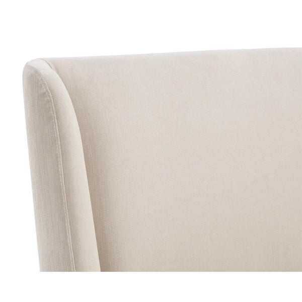 Amita Wheeled Dining Chair - Piccolo Prosecco