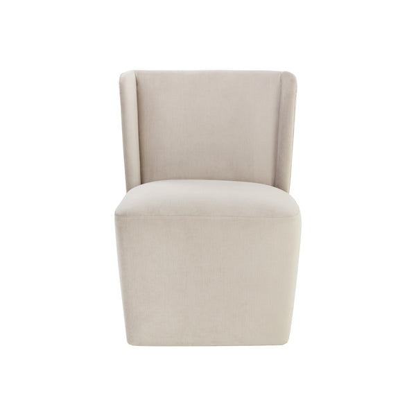 Amita Wheeled Dining Chair - Piccolo Prosecco