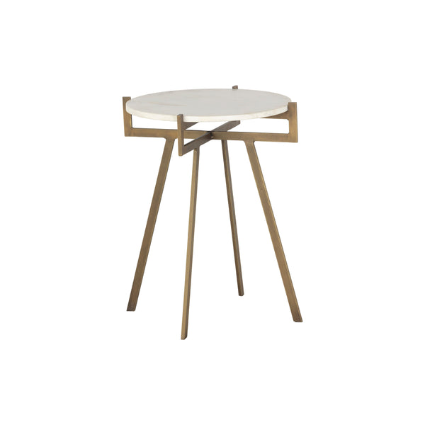 Anak End Table - White