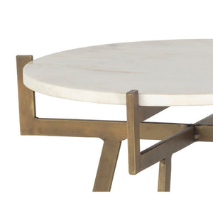 Anak End Table - White