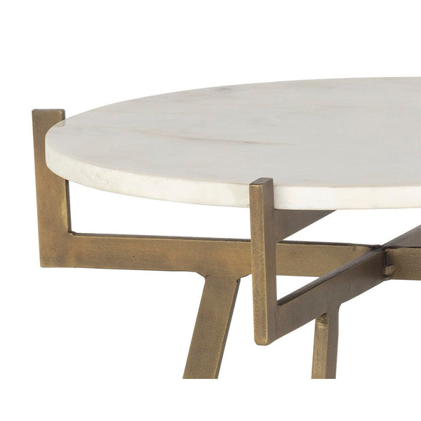 Anak End Table - White