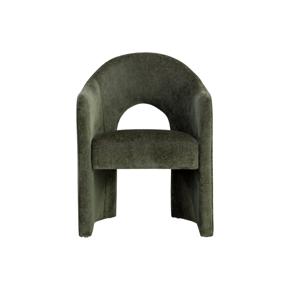 Anaya Dining Armchair - Bergen Olive