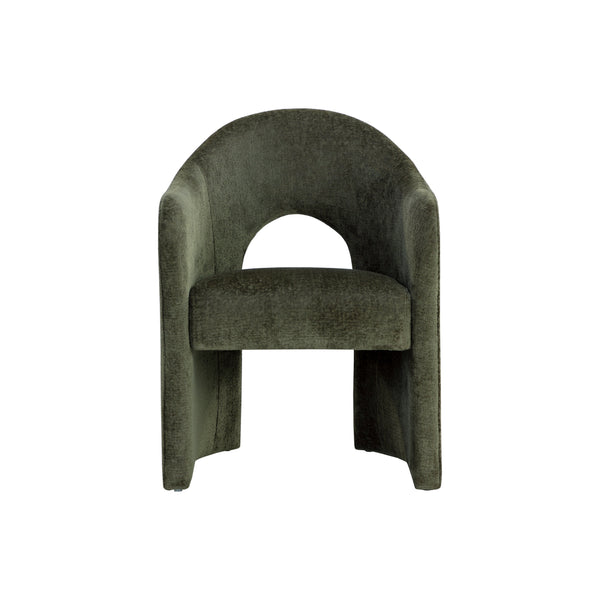 Anaya Dining Armchair - Bergen Olive