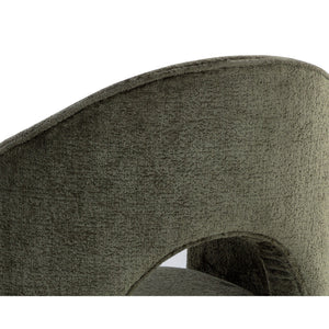 Anaya Dining Armchair - Bergen Olive