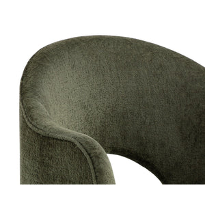 Anaya Dining Armchair - Bergen Olive