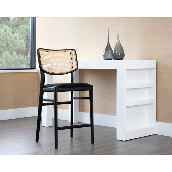 Annex Counter Stool - Abbington Black / Natural