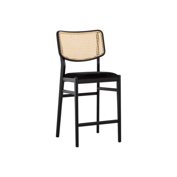 Annex Counter Stool - Abbington Black / Natural