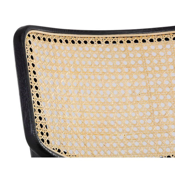 Annex Dining Chair - Abbington Black / Natural