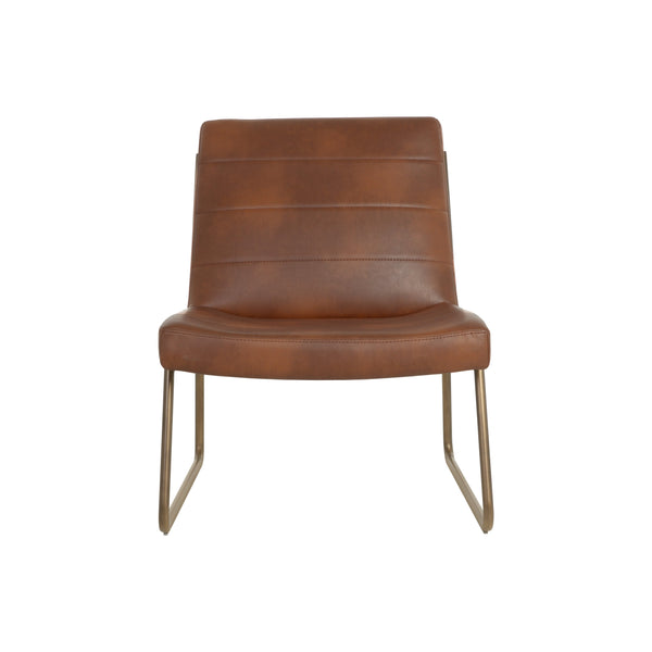 Anton Lounge Chair - Bravo Cognac