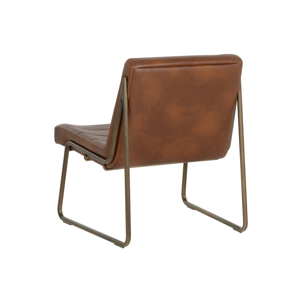 Anton Lounge Chair - Bravo Cognac