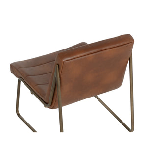 Anton Lounge Chair - Bravo Cognac