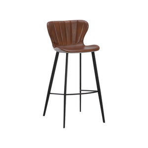 Arabella Barstool - Bravo Cognac / November Grey