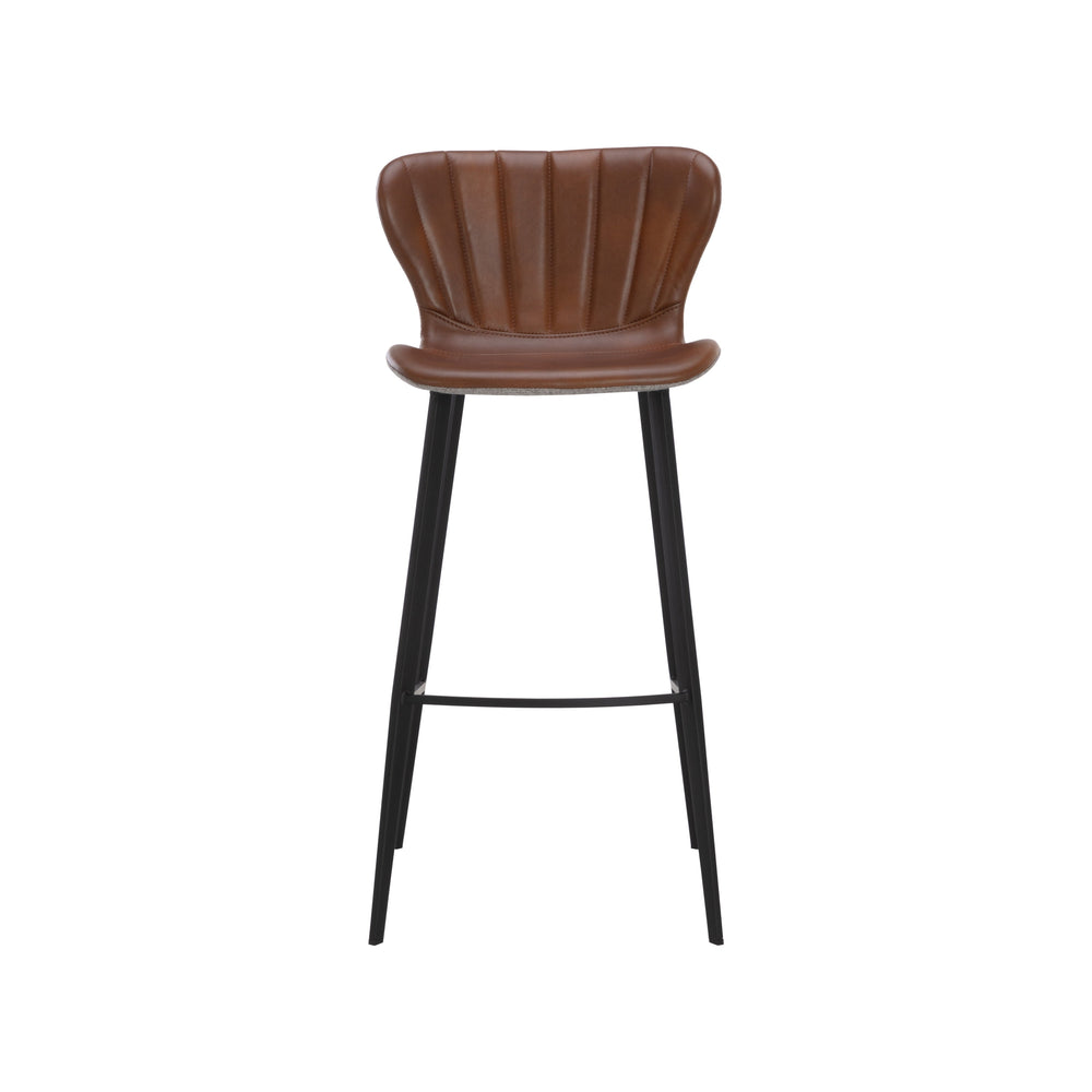 Arabella Barstool - Bravo Cognac / November Grey