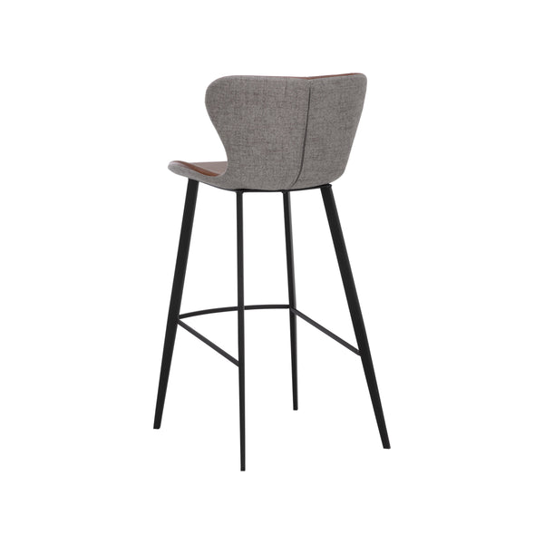 Arabella Barstool - Bravo Cognac / November Grey
