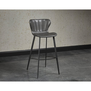 Arabella Barstool - Bravo Portabella / Polo Club Kohl Grey