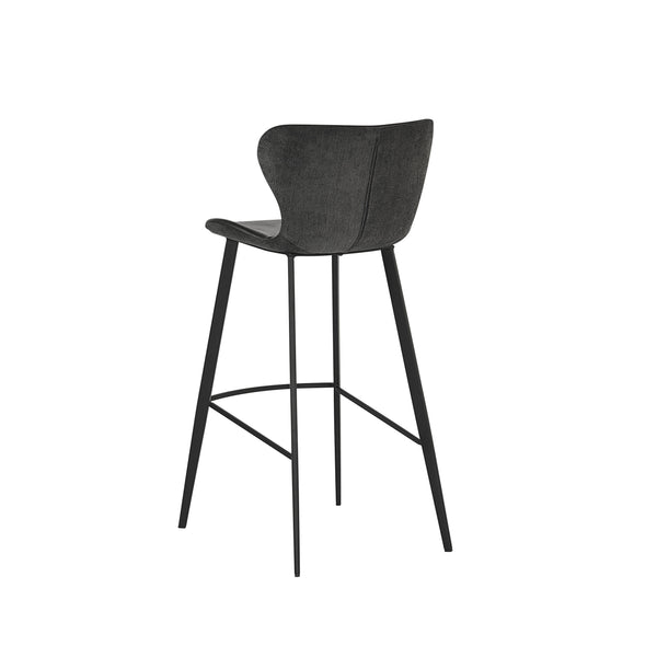 Arabella Barstool - Bravo Portabella / Polo Club Kohl Grey