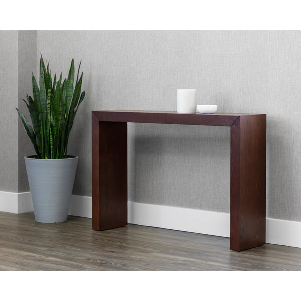 Arch Console Table - Mahogany