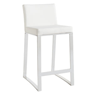Architect Counter Stool - White