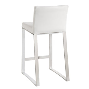 Architect Counter Stool - White