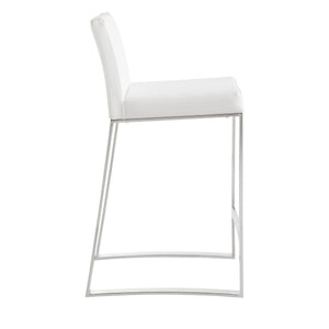 Architect Counter Stool - White