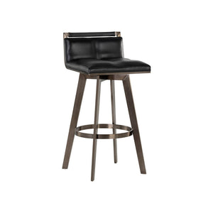 Arizona Swivel Barstool - Castillo Black