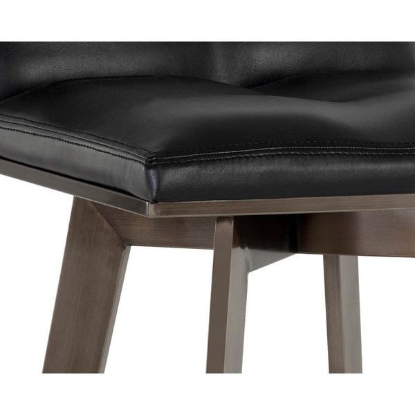 Arizona Swivel Barstool - Castillo Black