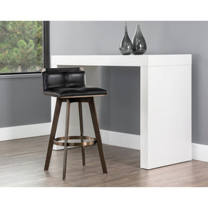 Arizona Swivel Barstool - Castillo Black