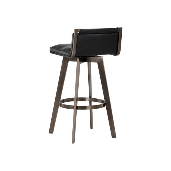 Arizona Swivel Barstool - Castillo Black