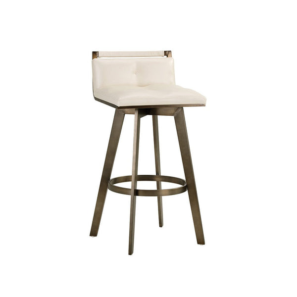 Arizona Swivel Barstool - Castillo Cream