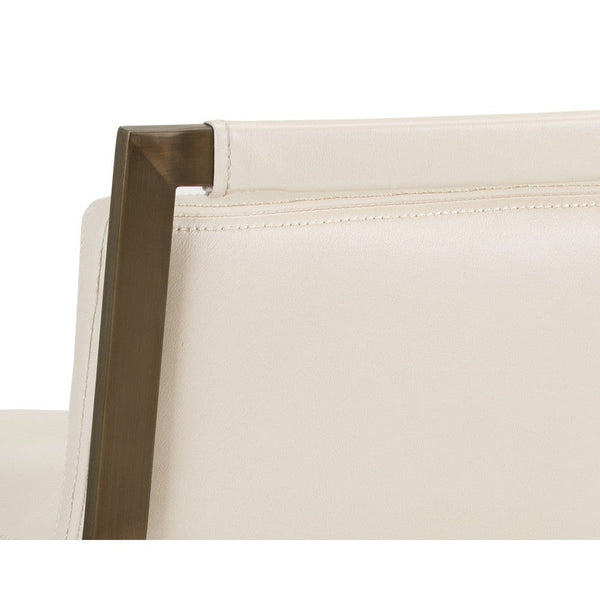 Arizona Swivel Barstool - Castillo Cream