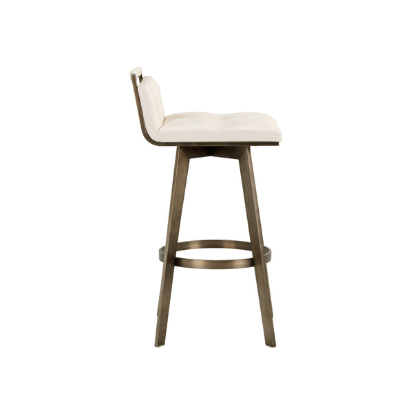 Arizona Swivel Barstool - Castillo Cream