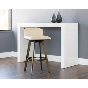 Arizona Swivel Barstool - Castillo Cream