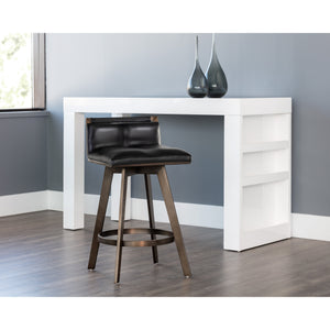 Arizona Swivel Counter Stool - Castillo Black