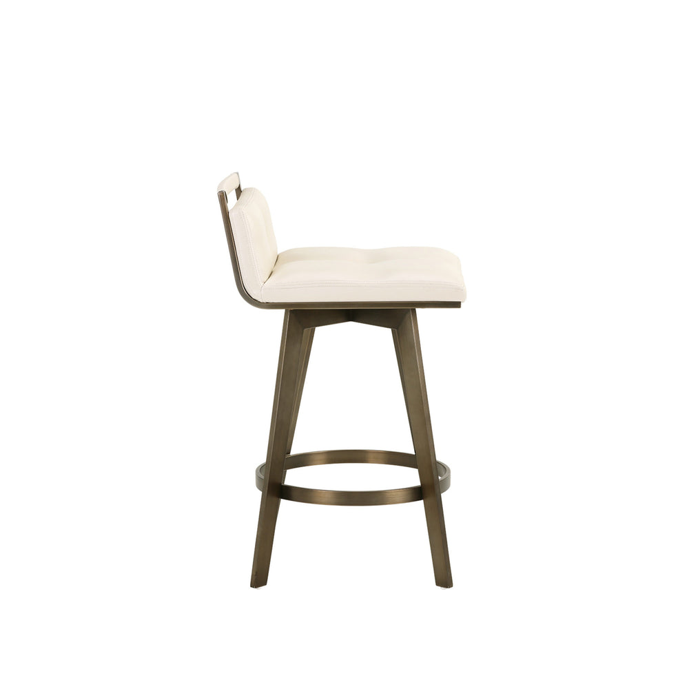 Arizona Swivel Counter Stool - Castillo Cream