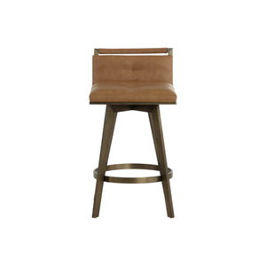 Arizona Swivel Counter Stool - Milliken Cognac