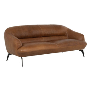 Armani Sofa - Cognac Leather