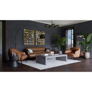 Armani Sofa - Cognac Leather