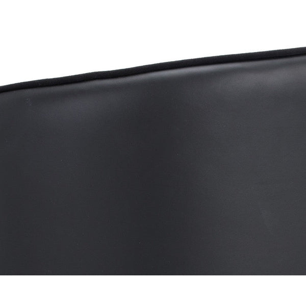 Asher Dining Armchair - Abbington Black / Napa Black