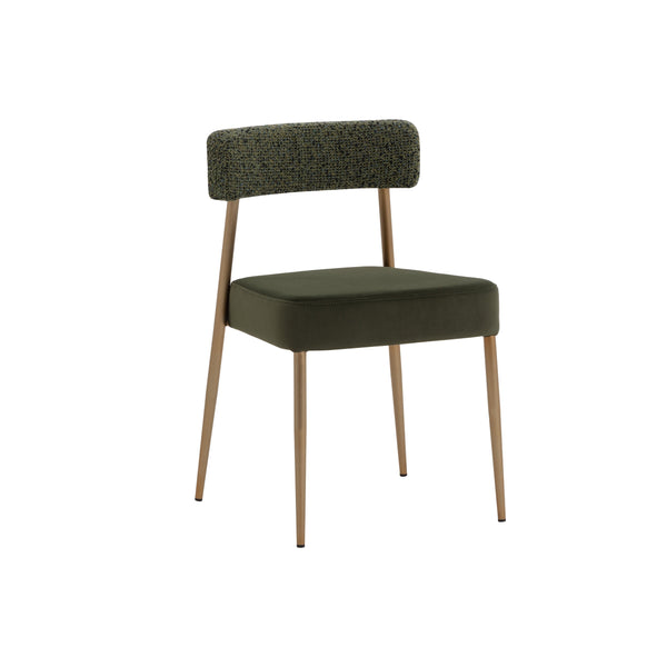 Ashwin Stackable Dining Chair - Kona Backwoods / Noah Meadow