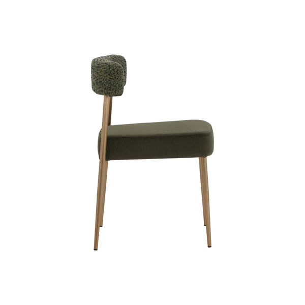 Ashwin Stackable Dining Chair - Kona Backwoods / Noah Meadow