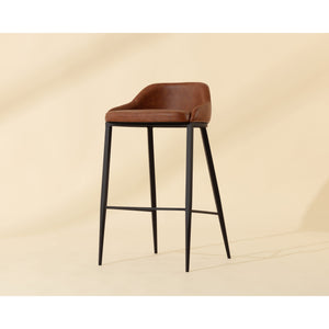 Astra Barstool - Cinnamon Brown