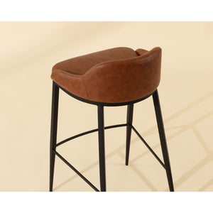 Astra Barstool - Cinnamon Brown
