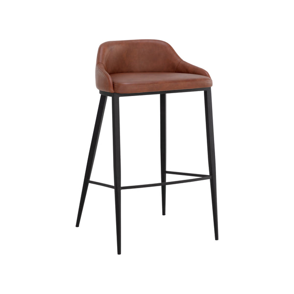 Astra Barstool - Cinnamon Brown